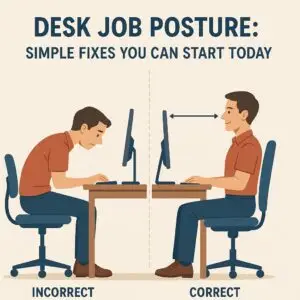 desk job posture tips